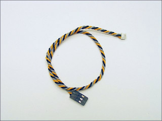 Ultra-Twist JR female to JST ZH female cable (12")