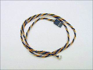 Ultra-Twist JR female to JST ZH female cable (25")
